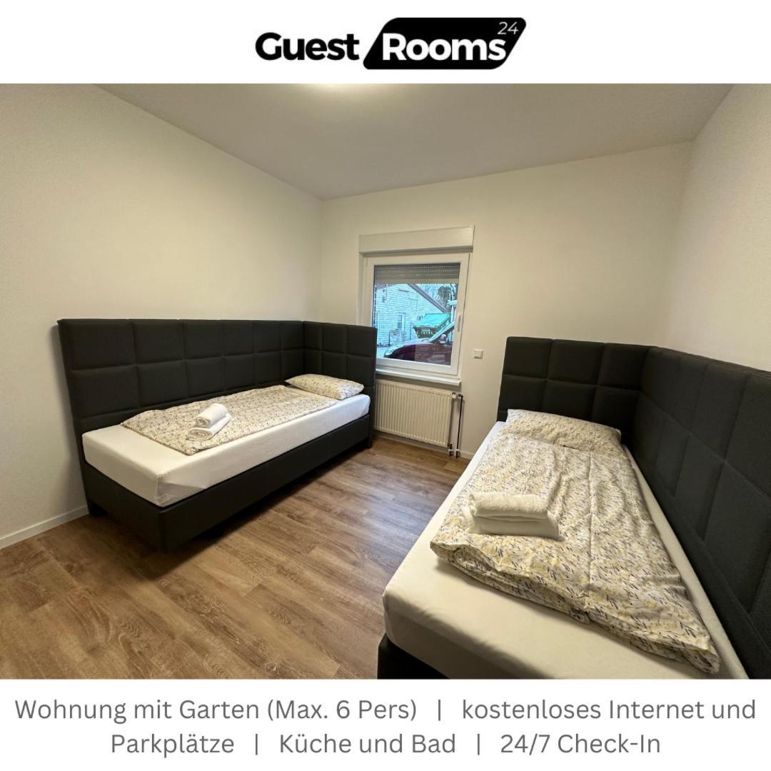 Wohnung Mit Garten Eg - Guestrooms24 - Marl Eksteriør bilde